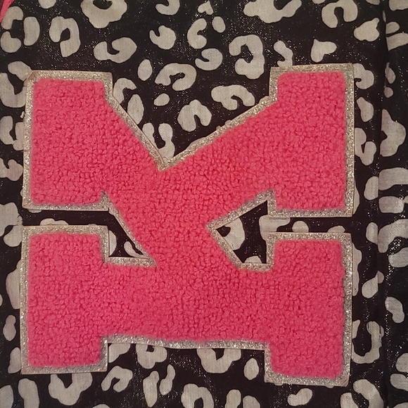 Justice Zebra Print "K" Backpack (Part of a Set) - Picture 5 of 8